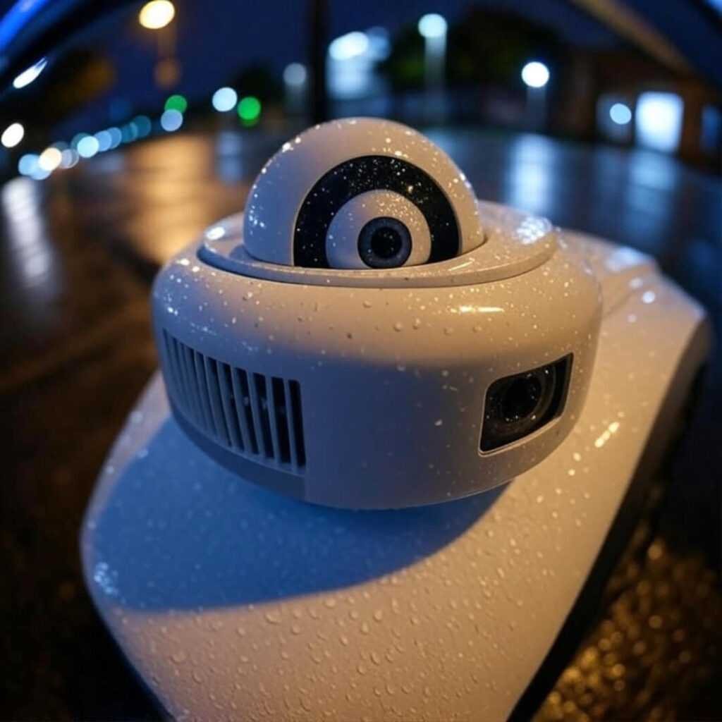 Waymo's robot eyes sizing me up amid the AV tech boom.