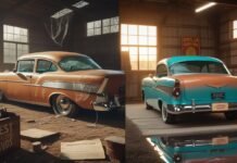 From Barn to Beauty: The Incredible Restoration of a 1957 Chevrolet Bel Air
