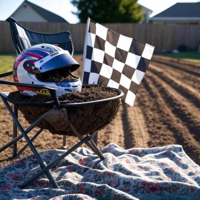 Sneaky peek at NASCAR drivers’ life beyond the track, blending speed with suburban vibes.