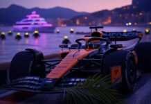 2025 Monaco Grand Prix What to Expect from F1’s Most Iconic Race McLaren races through the 2025 Monaco Grand Prix, my lost cap in the blur.