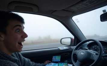 Breaking: Upcoming First Cars That Are Redefining Entry-Level Driving Experiences Wry dashboard chaos of first drive snapshot.