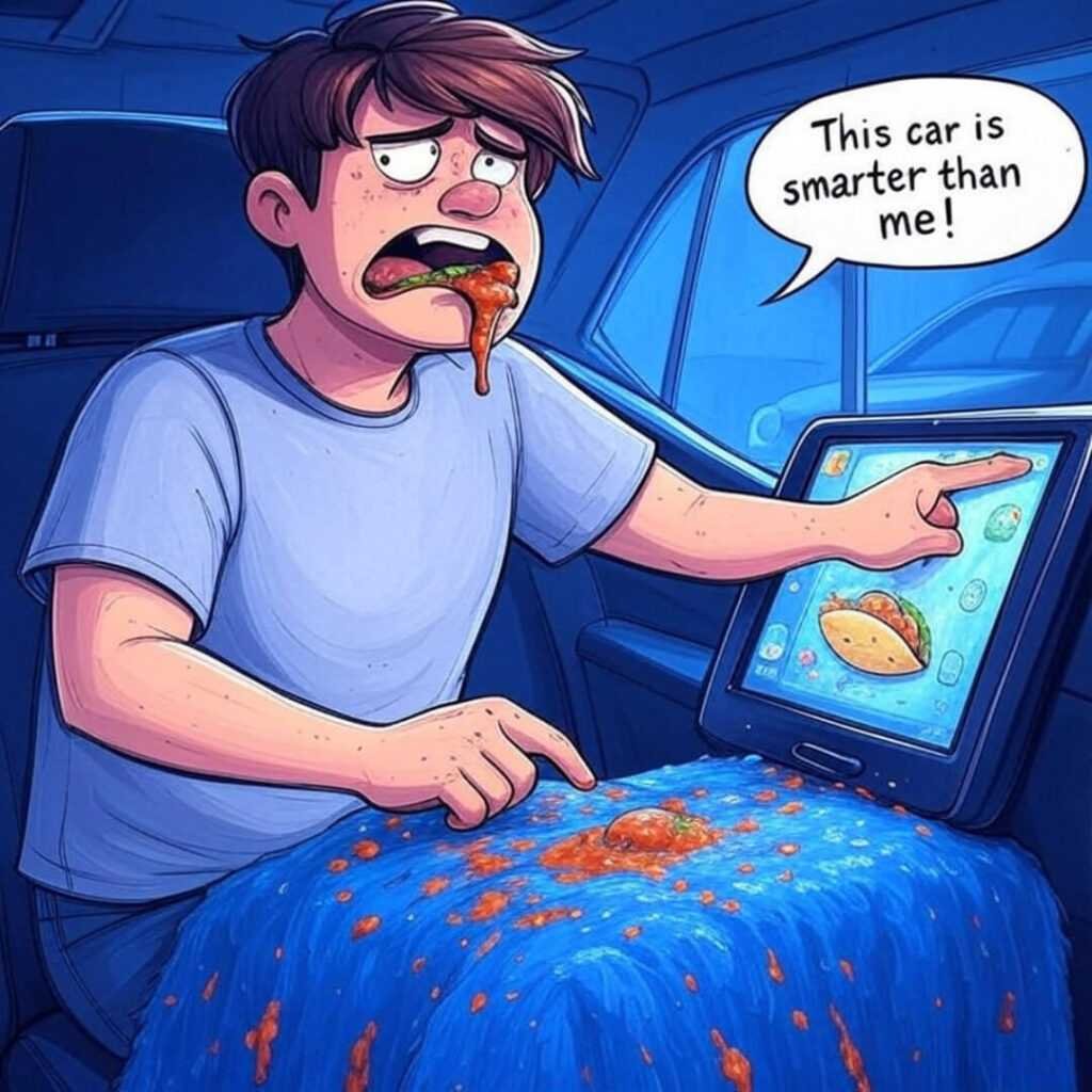 Me, trying to outwit my car’s data collection like a total noob.