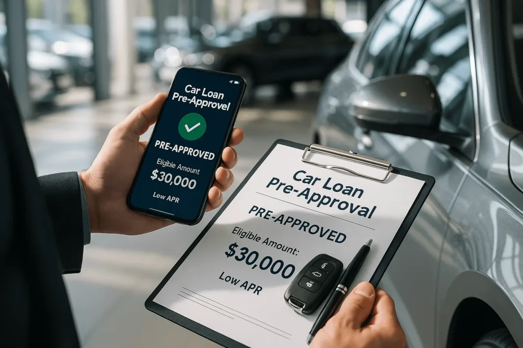 car loan pre approval