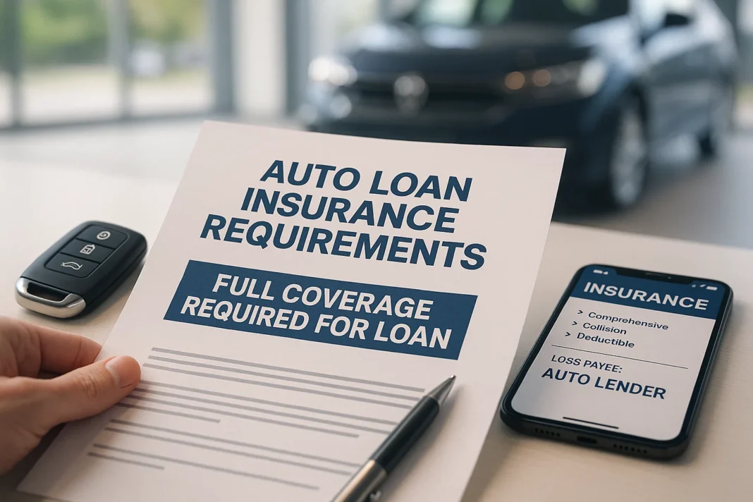 insurance requirements for car loans